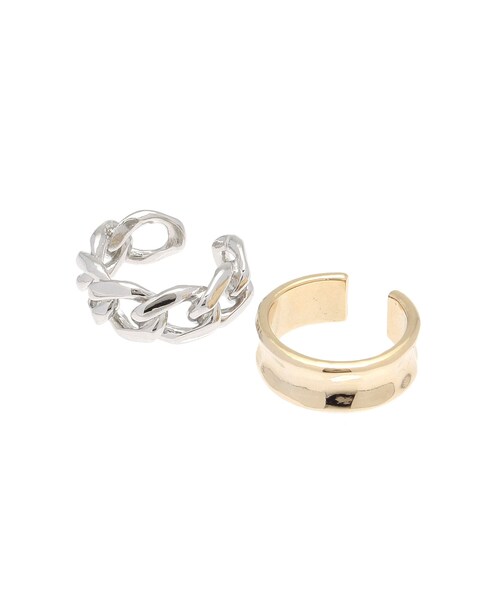 MURUA（ムルーア）の「2WAYリング&イヤカフ（リング・レディース・ミックス・F）」の4枚目の写真