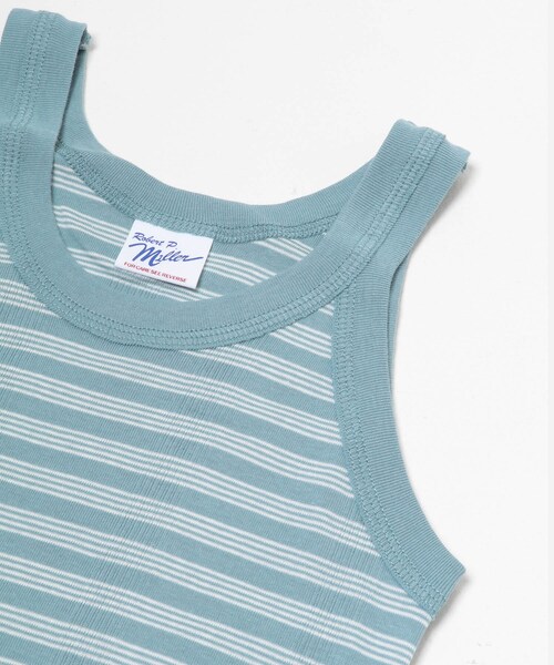 URBAN RESEARCH Sonny Label（アーバンリサーチサニーレーベル）の「Miller　パネルリブアスレチックタンクトップ（タンクトップ・レディース・30BLU-W2/31WHT-GN/50BLK-W3/52GRY-BB・One）」の20枚目の写真