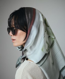 SALON adam et rope' | 【J'aDoRe限定】【duft（ドゥフト） for SALON】duft シルクスカーフ(ストール/ショール)