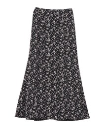 LAGUNAMOON | フラワープリントナロースカート(スカート)