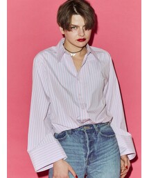 jouetie | ワイドスリーブルーズシャツ(シャツ/ブラウス)