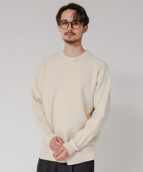 URBAN RESEARCH(アーバンリサーチ)の「モールリュクスプルオーバー(その他トップス・メンズ・IVORY/CHARCOAL/BLACK・M/L)」の9枚目の写真