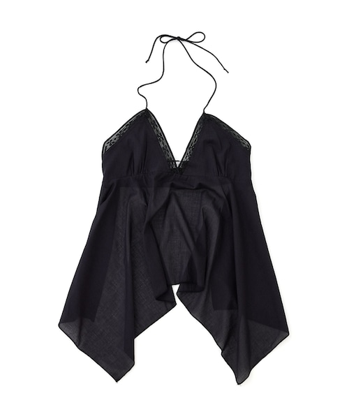 ADAM ET ROPE'(アダムエロペ)の「【GIMAGUAS】VENUS TOP(キャミソール・レディース・ブラック・S)」の1枚目の写真
