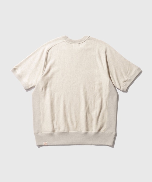 ADAM ET ROPE'(アダムエロペ)の「【BONCOURA/ボンクラ】半袖両Vスエット(スウェット・メンズ・ブラック/キナリ・40/42)」の14枚目の写真