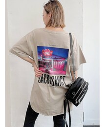 GYDA | BACK PHOTOテールBIG Tシャツ(Tシャツ/カットソー)