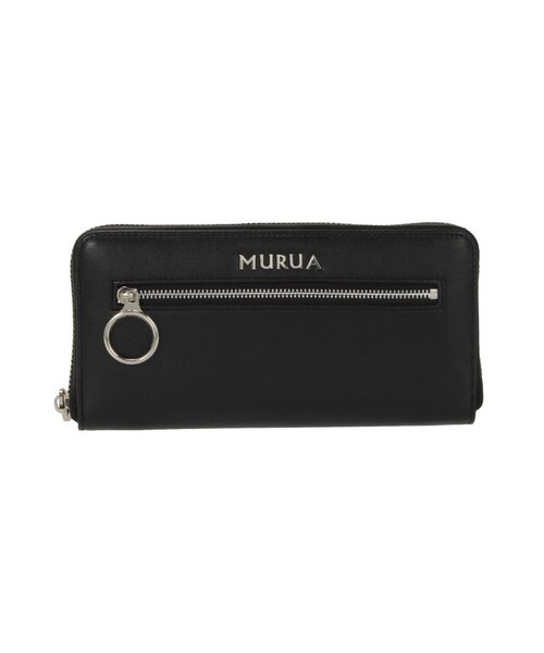 【MURUA】リングファスナーラウンド長財布