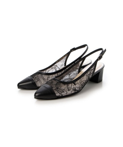 Riz raffinee（リズラフィーネ）の「リズ ラフィーネ Riz raffinee バックストラップポインテッドトゥパンプス （パンプス・レディース・LPK/BL/BU・220/22cm/225/22.5cm/230/23cm/235/23.5cm/240/24cm/245/24.5cm）」の3枚目の写真