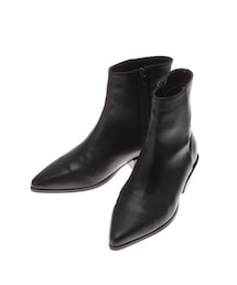 Ungrid | ポインテッドトゥローヒールブーツ(ブーツ)