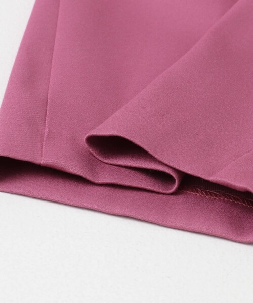 URBAN RESEARCH ROSSO（アーバンリサーチロッソ）の「F by ROSSO　サテンストレッチカーブフォルムパンツ（その他パンツ・レディース・PINK/OFF WHITE・36/38）」の22枚目の写真