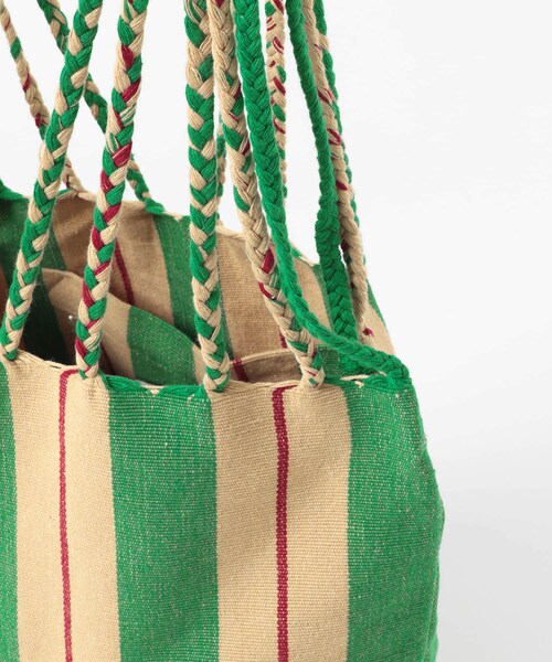 URBAN RESEARCH Sonny Label（アーバンリサーチサニーレーベル）の「DULTON　ハンモックトートバッグ（トートバッグ・レディース・M GREEN/BLUE/PINK・One）」の7枚目の写真