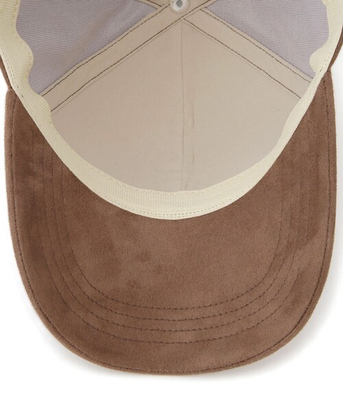 VIS（ビス）の「スエードロゴキャップ/追加（キャップ・レディース・チャコール/ブラウン/ピンク系・F）」の18枚目の写真