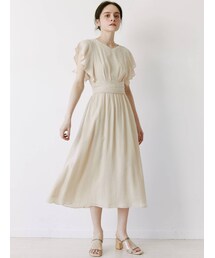LAGUNAMOON | 楊柳ウエストタックワンピース(ワンピース)