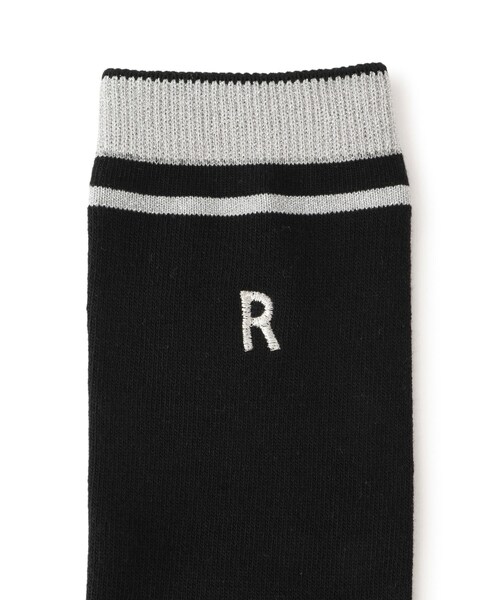 ROPE'(ロペ)の「クールマックスラメ使いハイソックス(ソックス/靴下・レディース・ブラック/グレー/ホワイト/ネイビー・F)」の7枚目の写真