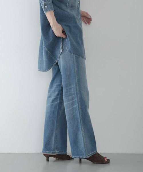 URBAN RESEARCH Sonny Label（アーバンリサーチサニーレーベル）の「Healthy DENIM　QUICHE（デニムパンツ・レディース・MID USED・23/24/25）」の6枚目の写真