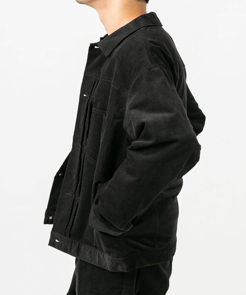 URBAN RESEARCH ROSSO（アーバンリサーチロッソ）の「『XLサイズあり』リラックスコーデュロイブルゾン（ブルゾン・メンズ・KHAKI/MOCHA/BLACK・M/L/XL）」の10枚目の写真