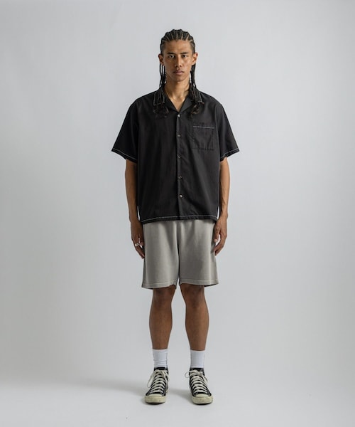 Saturdays NYC(サタデーズ ニューヨークシティ )の「Canty Stitch Color Shirt(シャツ/ブラウス・レディース・ブラック/オリーブ・L/M/S/XL)」の17枚目の写真