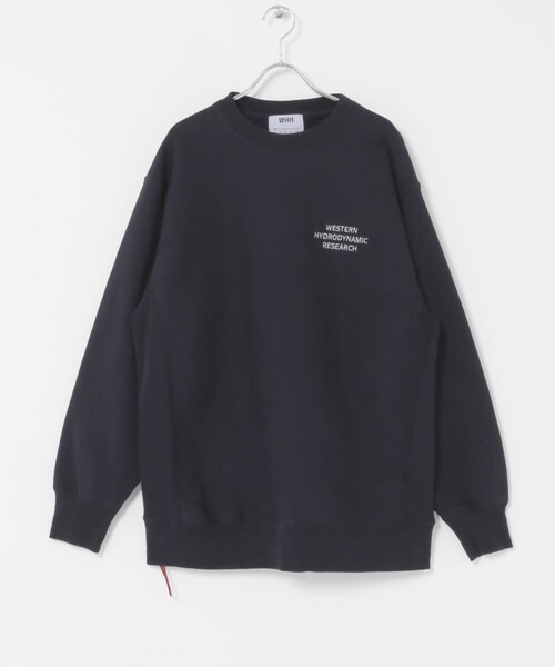 THE GOODLAND MARKET（ザグッドランドマーケット）の「Western Hydrodynamic Research　WORKER SWEATER（スウェット・メンズ・GreyNavy/NavyWhite・L/XL）」の2枚目の写真