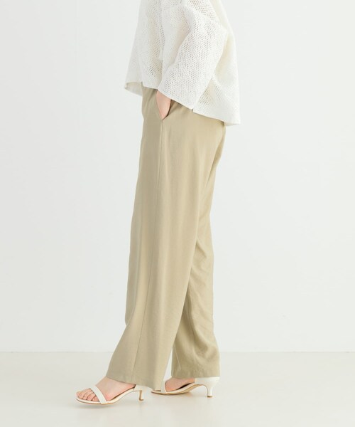 URBAN RESEARCH(アーバンリサーチ)の「ポプリンイージーパンツ(その他パンツ・レディース・BEIGE/BLUEGRAY・36/38)」の17枚目の写真