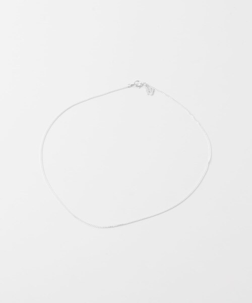 かぐれ（カグレ）の「Poly Things　CURB CHAIN45 0.35（ネックレス・レディース・SILVER・45）」の3枚目の写真