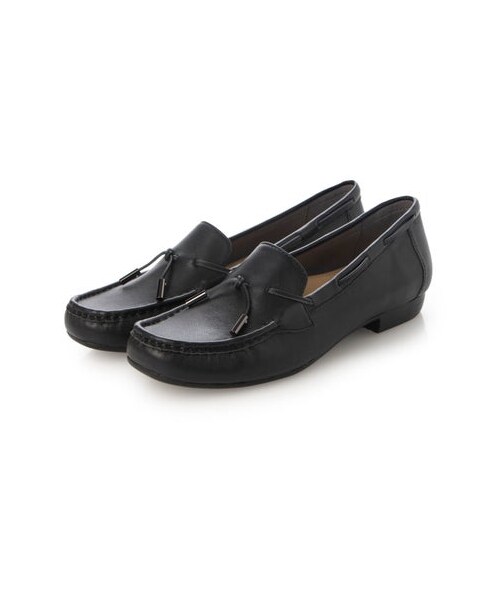 ing（イング）の「イング ing リボンモチーフモカシューズ （ドレスシューズ・レディース・BL/NV/OG/CL/BR・225/22.5cm/230/23cm/235/23.5cm/240/24cm/245/24.5cm/250/25cm）」の9枚目の写真