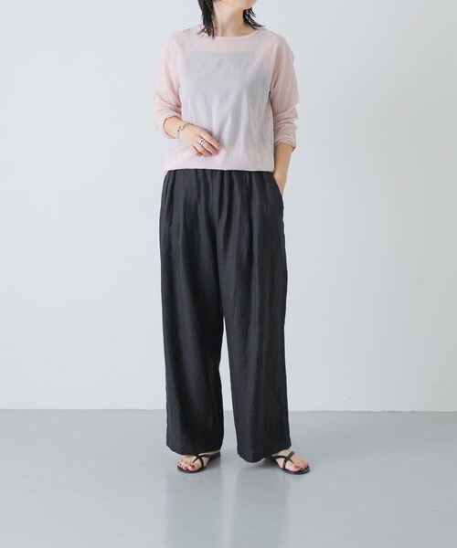 かぐれ（カグレ）の「Yoli　SIMPLE BLOUSE（シャツ/ブラウス・レディース・O WHITE/BLACK/YELLOW/PINK・1）」の22枚目の写真
