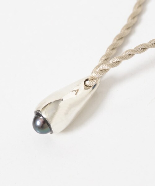 かぐれ（カグレ）の「Aperdiem　Pale Drop Code Necklace（ネックレス・レディース・Black/L gray・FREE）」の10枚目の写真