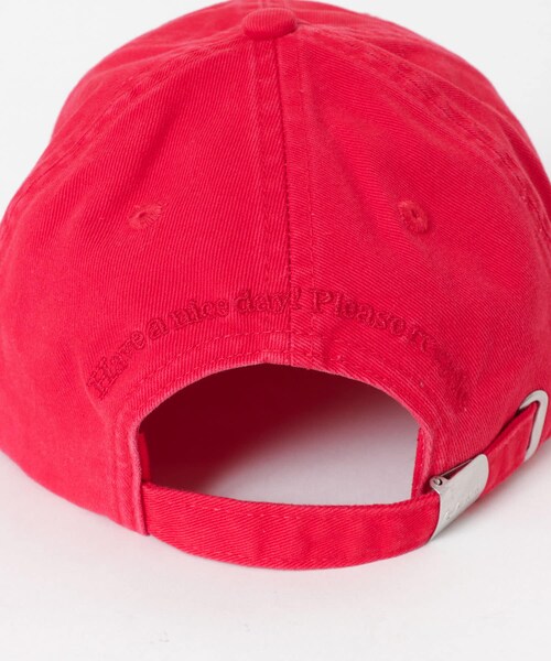 URBAN RESEARCH(アーバンリサーチ)の「GANNI Washed Cotton Canvas Cap(キャップ・レディース・Fiery Red・-)」の6枚目の写真