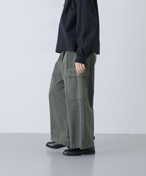 かぐれ(カグレ)の「ユーティリティーイージーパンツ(その他パンツ・レディース・OFF/SMOKEKHAKI・Free)」の17枚目の写真