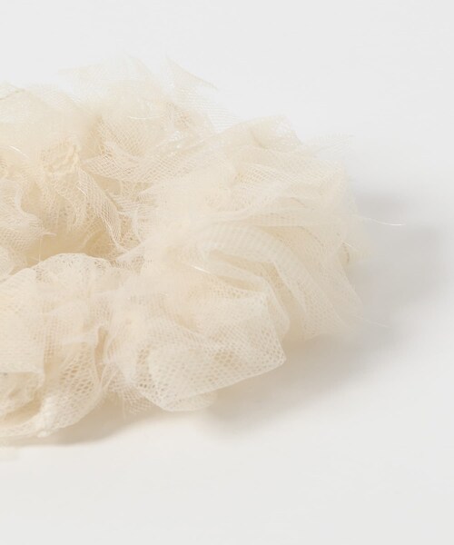 URBAN RESEARCH ROSSO（アーバンリサーチロッソ）の「TRESSE　TULLE CHOUCHOU（ヘアゴム・レディース・BLACK/OFF・one）」の5枚目の写真