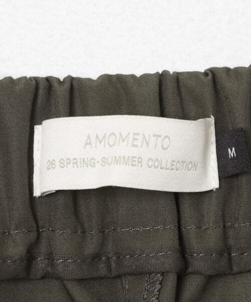 URBAN RESEARCH(アーバンリサーチ)の「AMOMENTO TWO TUCK WIDE SHORTS(その他パンツ・レディース・BLACK/BROWN・M)」の11枚目の写真