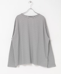 かぐれ | ハイツイストボーダーカットソー(Tシャツ/カットソー)