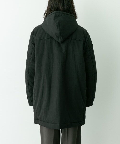 URBAN RESEARCH Sonny Label（アーバンリサーチサニーレーベル）の「ARMY TWILL　Cotton Nylon Duffel Coat（その他アウター・メンズ・NAVY/BLACK・M/L）」の4枚目の写真