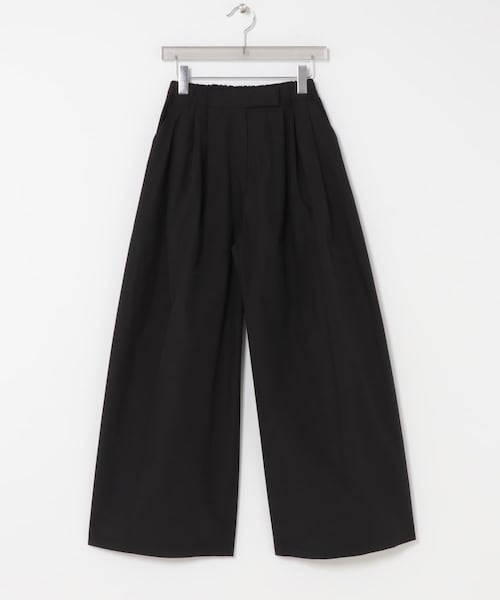 AMOMENTO THREE TUCK BANDING PANTS 【公式通販】