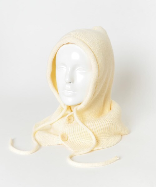 SMELLY（スメリー）の「リブニットバラクラバ（ニットキャップ/ビーニー・レディース・IVO/CGR・-）」の11枚目の写真