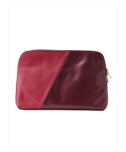 【GDS】 ジップアップエナメルBAG