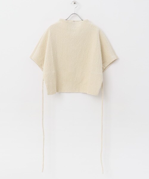 URBAN RESEARCH ROSSO（アーバンリサーチロッソ）の「le　CORDUROY TIE BLOUSE（シャツ/ブラウス・レディース・IVORY/BROWN・FREE）」の7枚目の写真