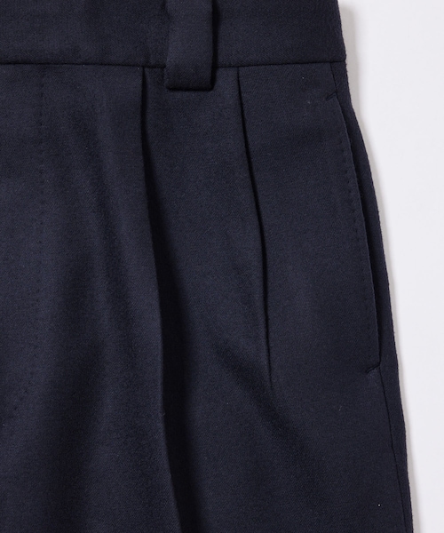 KAPTAIN SUNSHINE】 2Pleats Wide Trousers