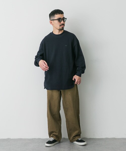 URBAN RESEARCH DOORS(アーバンリサーチドアーズ)の「『別注』LACOSTE×DOORS thick pique mock long-sleeve(Tシャツ/カットソー・メンズ・HAMMAM/ABINE/OPIUM・3/4/5)」の22枚目の写真