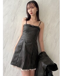 dazzlin | ヘムチュールベルトキャミワンピース(ワンピース)