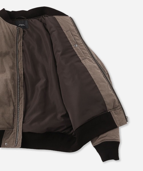 Saturdays NYC(サタデーズ ニューヨークシティ )の「Christo Bomber(ブルゾン・レディース・ブラック/ベージュ・L/M/S/XL)」の14枚目の写真
