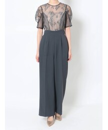 LAGUNAMOON | LADYパネルレースドッキングコンビネゾン(パンツドレス)