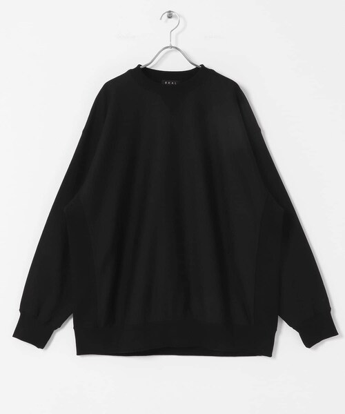 EKAL（エカル）の「QUICK DRY クルースウェット（スウェット・メンズ・グレー/ブラック・M/L）」の14枚目の写真