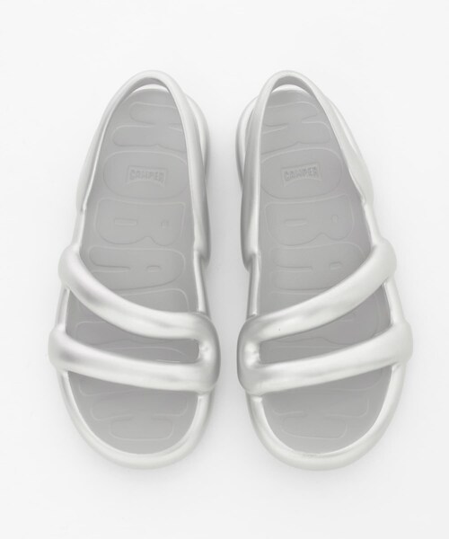 THE GOODLAND MARKET（ザグッドランドマーケット）の「CAMPER　Kobarah Flat Bio Metallic（サンダル・レディース・014SLV/015RED・37/38/39）」の11枚目の写真