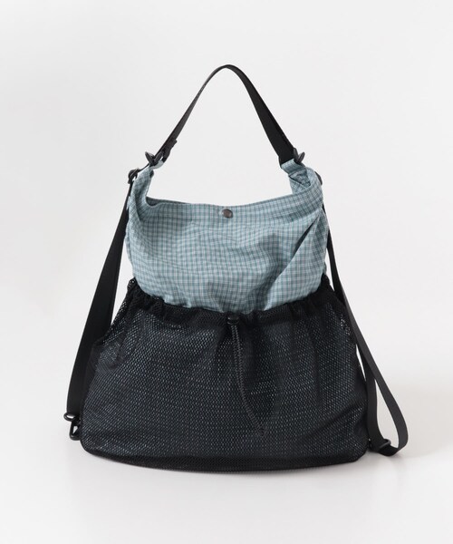 URBAN RESEARCH DOORS(アーバンリサーチドアーズ)の「チェック2WAYナップサック(バックパック/リュック・レディース・BLUE/RED・One)」の6枚目の写真