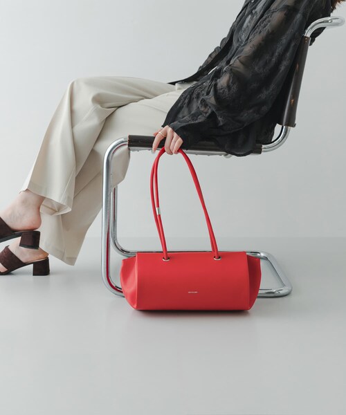 RODE SKO（ロデスコ）の「ADD CULUMN　PAGE BOSTON（ショルダーバッグ・レディース・RED/BLACK・-）」の2枚目の写真