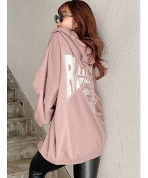 GYDA | RADNESS BUNNYアームリブBIGパーカー(パーカー)