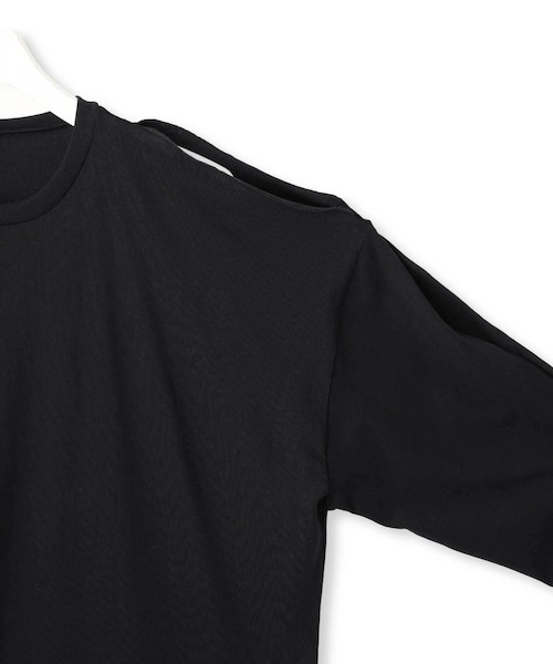 ADAM ET ROPE'(アダムエロペ)の「【Baserange(ベースレンジ)】別注 Pin Long Sleeves(Tシャツ/カットソー・レディース・ブラック/ホワイト・S)」の14枚目の写真