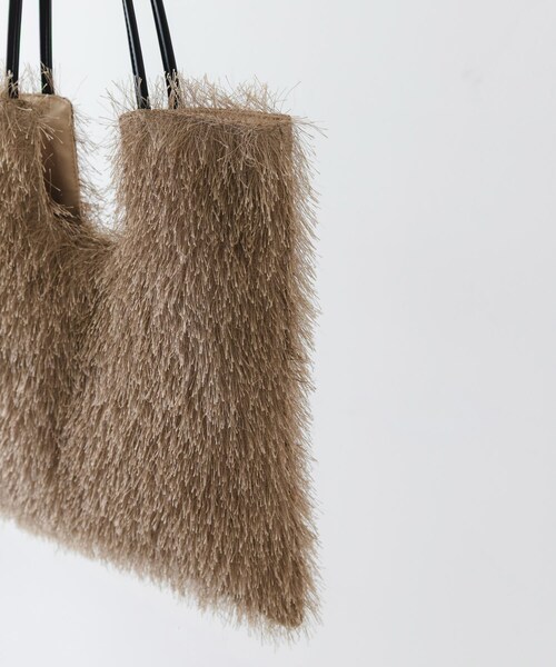 RODE SKO（ロデスコ）の「ヘアリートートバッグ（トートバッグ・レディース・BLACK/BEIGE/OLIVE・one）」の17枚目の写真