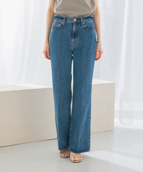 URBAN RESEARCH ROSSO（アーバンリサーチロッソ）の「NEEDBY heritage　ANNIE PANTS（デニムパンツ・レディース・SHONANMDBL/SHONANDKGY・24/25/26/27）」の21枚目の写真