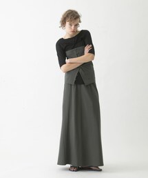 LAATO | flare long skirt set(スカート)